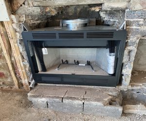 Above and beyond home services inc. - fireplace install